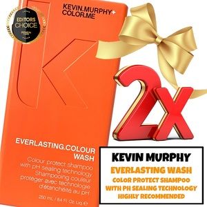 2X BNWSEAL KEVIN MURPHY Everlasting Colour Wash Colour Protect Shampoo